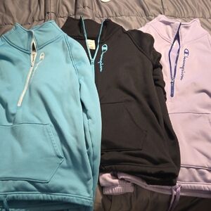 Champion Trio Half-Zip Pullovers